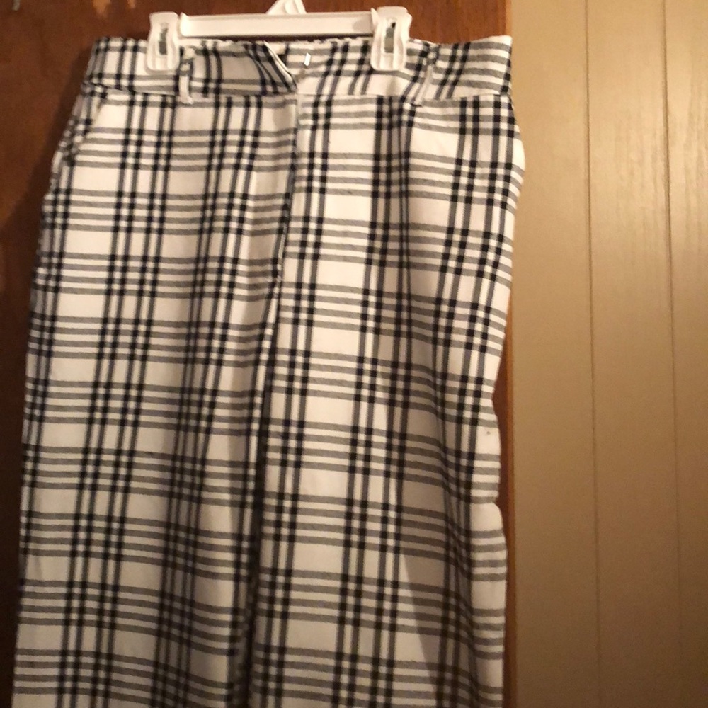 Plaid pants